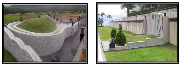 Traditional Grave vs Modern Grave